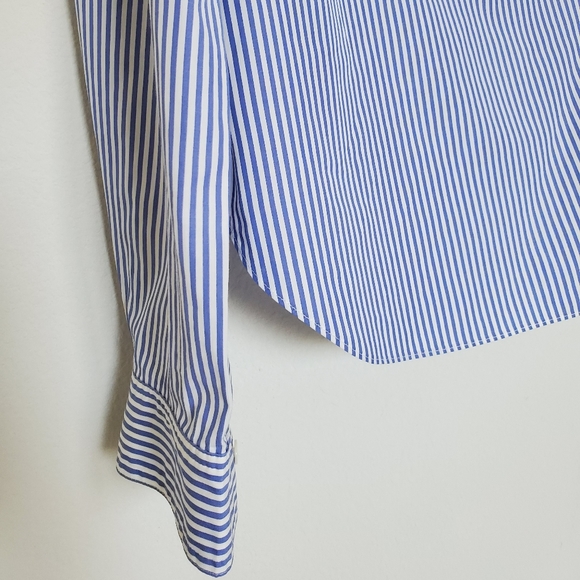 NWOT Theory Dalton Stripe Ulrika Top in Size Small - Picture 10 of 15